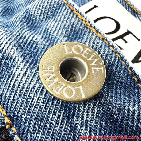 デニムショートパンツ 個性デザイン 夏ボトムス LOEWE ロエベ スーパーコピー