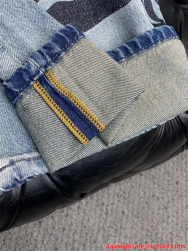 BURBERRY バーバリー コピー 熱売アイテム デニムパンツ プリント 2026新作 ワイドシルエット
