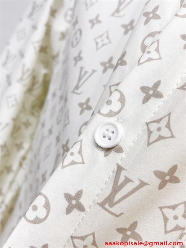 注目人気 LOUIS VUITTON ルイヴィトン コピー 長袖シャツ 胸ポケット仕様 ソフト素材 デイリー