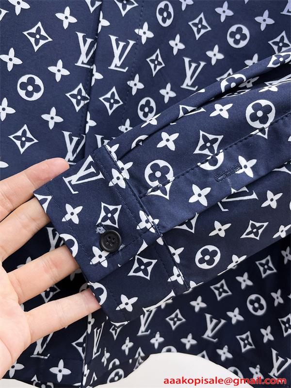 LOUIS VUITTON ルイヴィトン コピー 新着モデル 長袖シャツ 質風合い モード カジュアル 2026新作