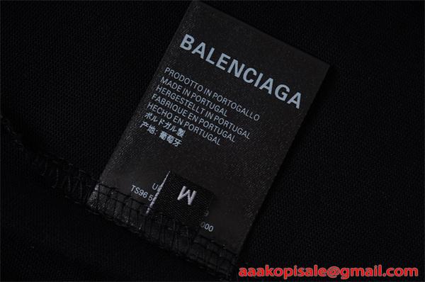 BALENCIAGA バレンシアガ コピー 2026新作 話題モデル 半袖Tシャツ プリント 柔軟素材 トレンド
