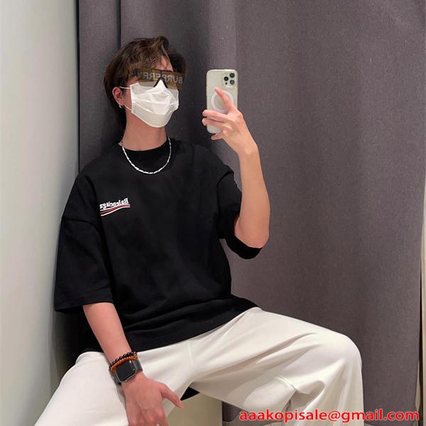 BALENCIAGA バレンシアガ  スーパーコピー 売れ筋商品 2026新作 半袖Tシャツ オーバーサイズ モード