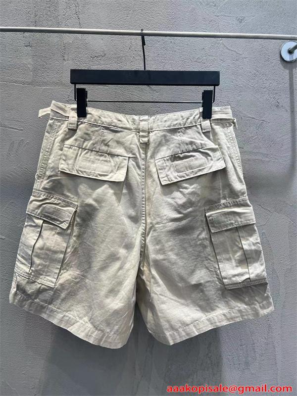 話題商品 BALENCIAGA バレンシアガ スーパーコピー カーゴショートパンツ 多ポケット ミリタリー 夏ボトムス