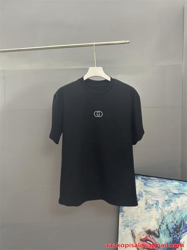 トレンド人気 半袖Tシャツ GUCCI グッチ コピー メンズシンプル プレミアム おすすめ 
