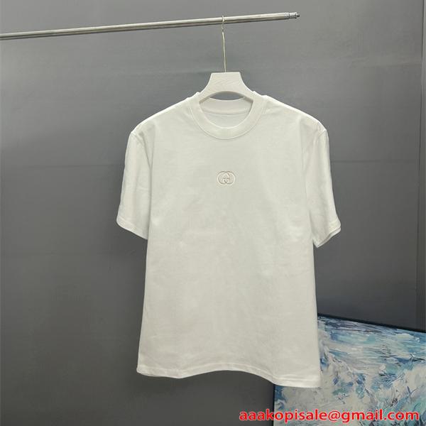 トレンド人気 半袖Tシャツ GUCCI グッチ コピー メンズシンプル プレミアム おすすめ 
