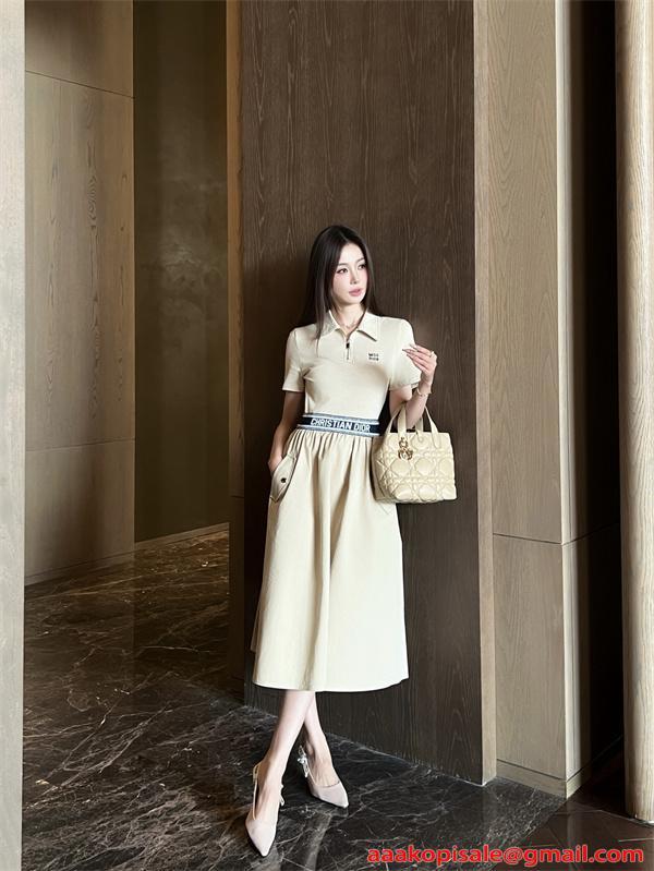 人気 ブラック エレガント 都会系 レディース ワンピース DIOR ディオール コピー  