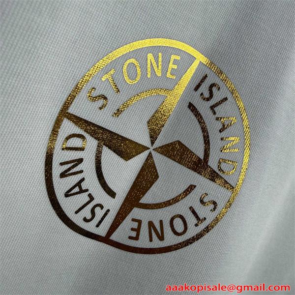 STONE ISLAND ストーンアイランド コピー 爆売れ注目 ブラック シンプル モード 洗練 ストリート 半袖Tシャツ