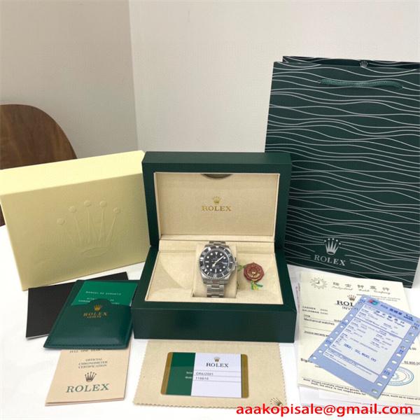 高評価継続 サブマリーナー ブラックダイアル ROLEX ロレックス スーパーコピー スサブマリーナー クラシック メンズ 自動巻き機械式 40mm  腕時計