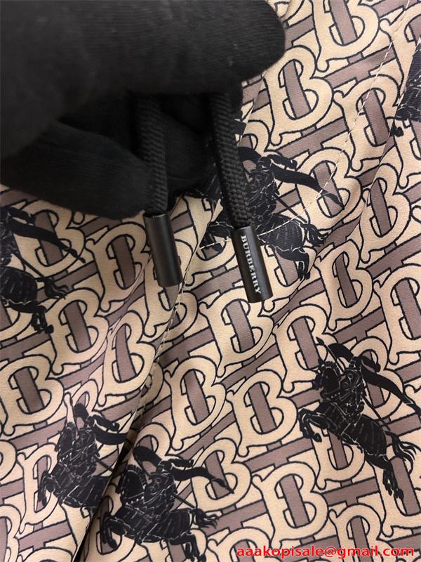 売れ筋継続 ベージュ モノグラム ラグジュアリー BURBERRY バーバリー スーパーコピー カジュアル ショートパンツ
