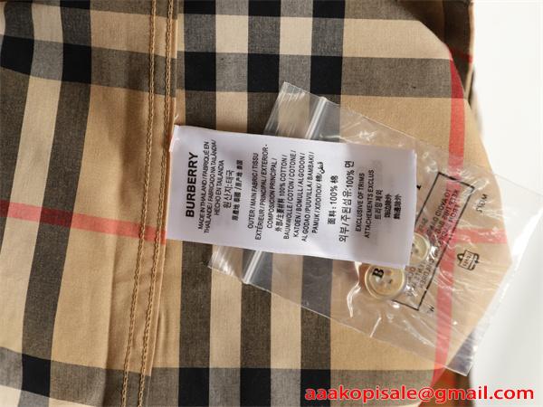 トレンド上昇 ベージュ チェック柄 BURBERRY バーバリー スーパーコピー クラシック エレガンス 長袖シャツ