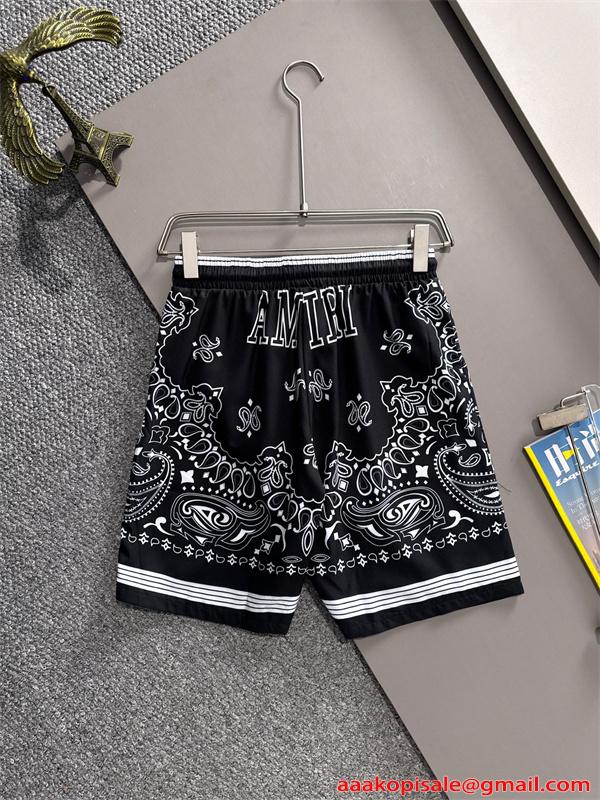 セットアップ 半袖シャツ アミリ コピー ショートパンツ ストリート