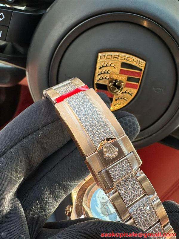 メンズ 腕時計 ROLEX デイトナ レインボー ドバイ ゴージャスエディション ロレックス コピー 新品 4130ムーブメント 高級