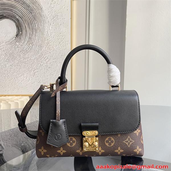  LOUIS VUITTON レディース ハンドバッグ モノグラム風 フラップ 上品スタイル 2WAY仕様 ルイヴィトン コピー