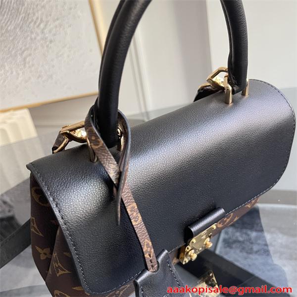 LOUIS VUITTON レディース ハンドバッグ モノグラム風 フラップ 上品スタイル 2WAY仕様 ルイヴィトン コピー