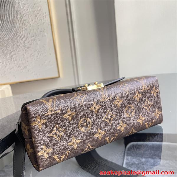  LOUIS VUITTON レディース ハンドバッグ モノグラム風 フラップ 上品スタイル 2WAY仕様 ルイヴィトン コピー