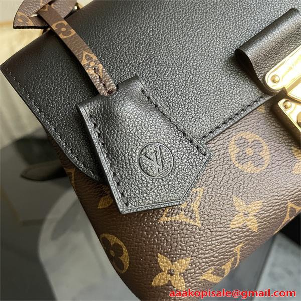  LOUIS VUITTON レディース ハンドバッグ モノグラム風 フラップ 上品スタイル 2WAY仕様 ルイヴィトン コピー