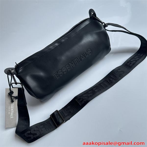 ショルダーバッグ ブラック エッセンシャルズ コピー コンパクト 軽量 ミニバッグ ストリート 人気 ESSENTIALS