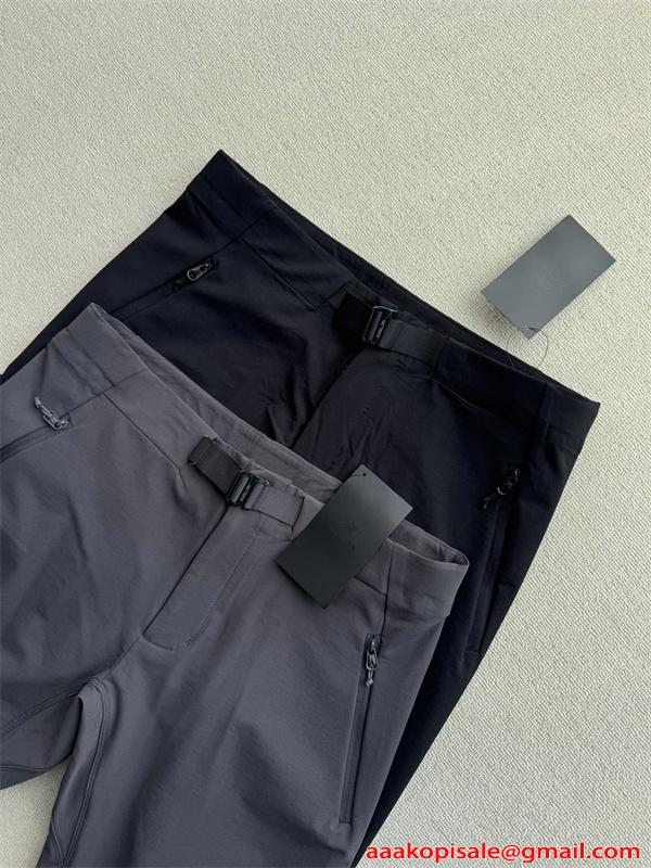 ブラック展開 アークテリクス 偽物 多機能ポケット パンツ ARC'TERYX 2026新作 登山対応 高機能