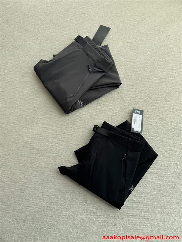 ブラック展開 アークテリクス 偽物 多機能ポケット パンツ ARC'TERYX 2026新作 登山対応 高機能
