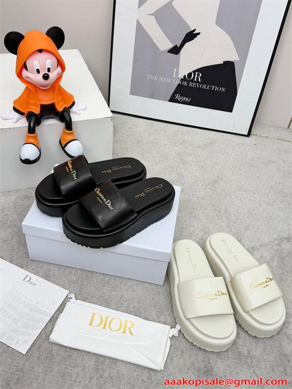 ディオール サンダルコピーレディース Dior 毎日でも使える大人気アイテム カジュアル  品質保証 激安