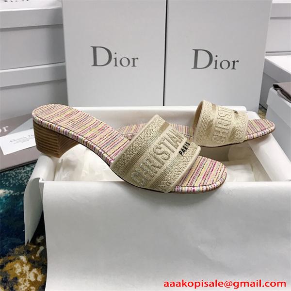 Dior レディース サンダル 2026春夏でファッショントレンド ディオール スーパーコピー  激安