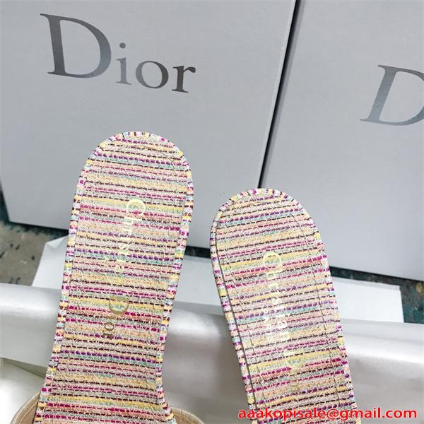 Dior レディース サンダル 2026春夏でファッショントレンド ディオール スーパーコピー  激安