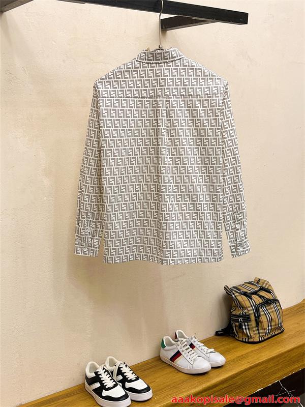 おしゃれの「主役」になる コーデに季節感をプラス FENDIフェンディ シャツ コピー激安(日本最大級)