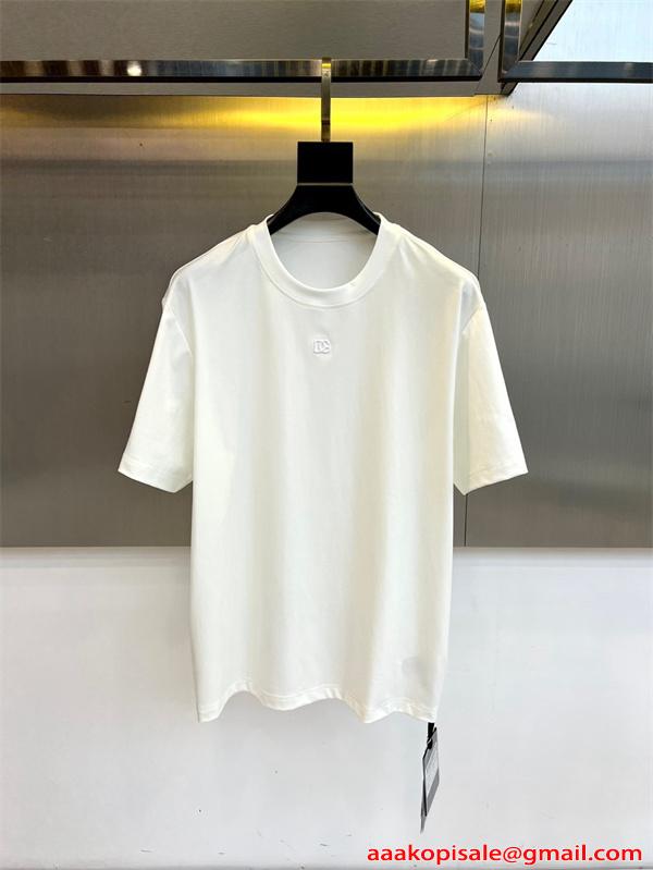 ドルガバ半袖Tシャツ コピー Dolce&Gabbana 入手困難 2026年流行激安173-71.5㎏着用50サイズ