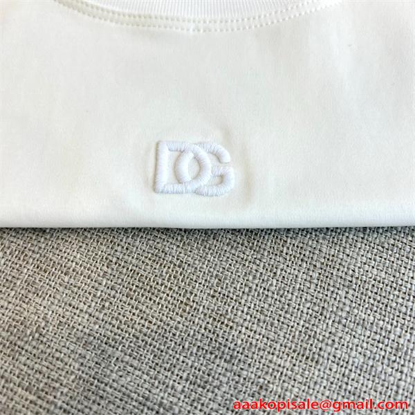 ドルガバ半袖Tシャツ コピー Dolce&Gabbana 入手困難 2026年流行激安173-71.5㎏着用50サイズ