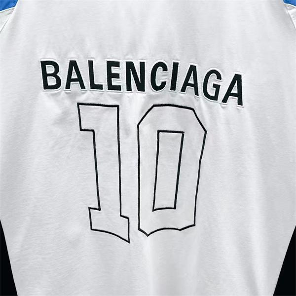 バレンシアガ スーパーコピー 半袖Tシャツ ン スポーツテイスト 配色切替 2026新作 BALENCIAGA
