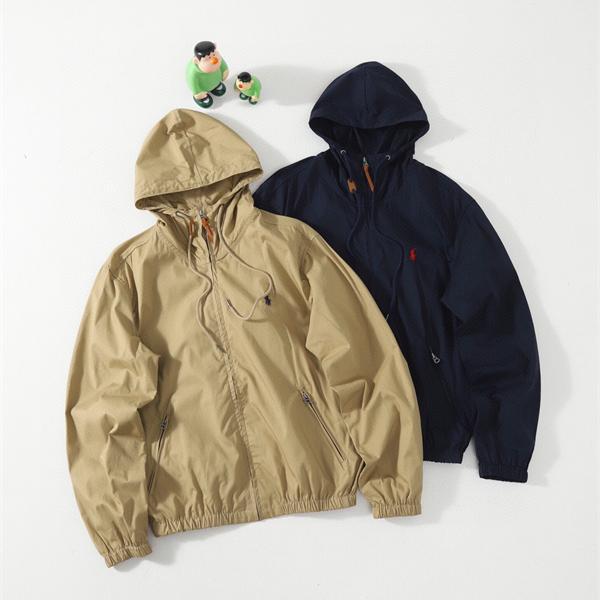Polo Ralph Lauren ポロ ラルフローレン スーパーコピー ジャケット 軽量ナイロン ジップアップ ワンポイント刺繍 春秋新作