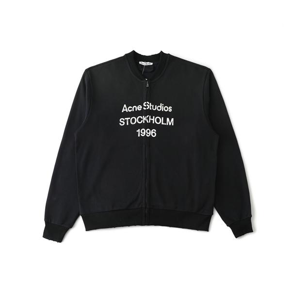 ジップパーカー プリント 裏毛仕様 オーバーサイズ トレンド新作 ACNE STUDIOS アクネ ストゥディオズ スーパーコピー 
