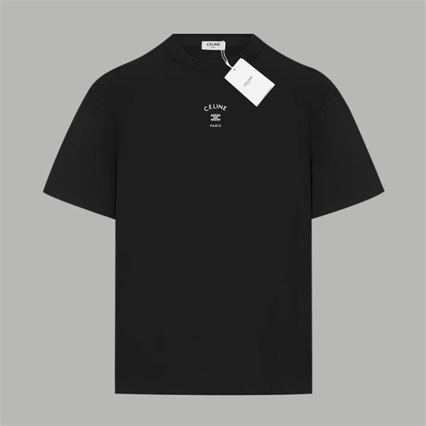 人気新作 ロゴTシャツ メンズ CELINE セリーヌ コピー 高級感 シンプル お洒落 トレンド