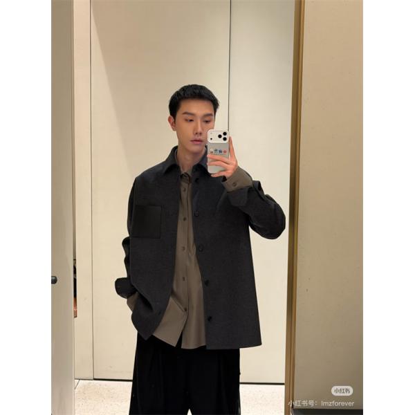 LOEWE ロエベ コピー 2026新作 高級感溢れる メンズジャケット 長袖 カジュアルシャツ