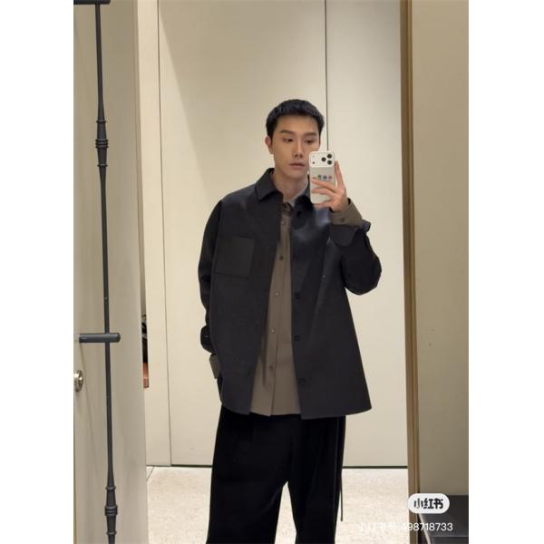 LOEWE ロエベ コピー 2026新作 高級感溢れる メンズジャケット 長袖 カジュアルシャツ