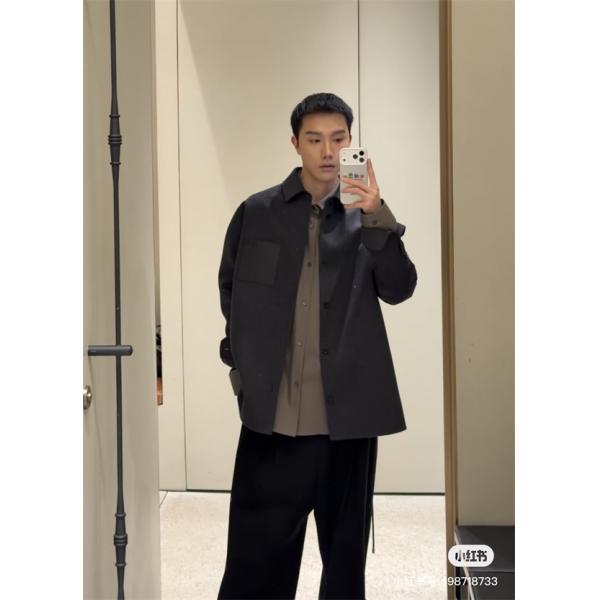 LOEWE ロエベ コピー 2026新作 高級感溢れる メンズジャケット 長袖 カジュアルシャツ