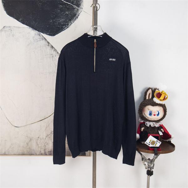 MIUMIU ミュウミュウ スーパーコピー 洗練 ニット メンズ 長袖 シンプル 上品 カジュアル