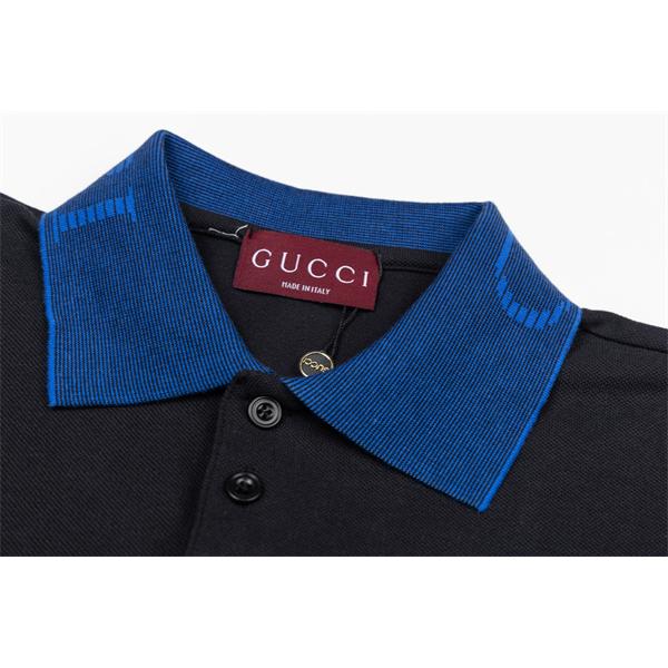 2026新作 爽快 シンプル GUCCI グッチ コピー ポロシャツ 半袖 ミニマル デイリーカジュアル