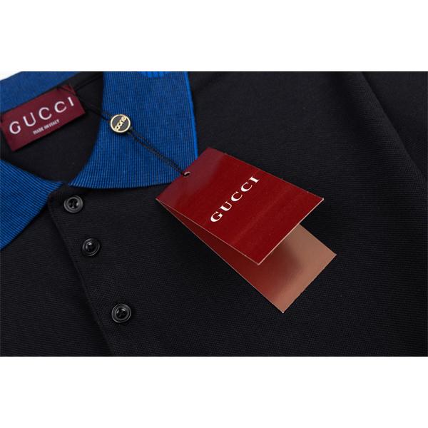 2026新作 爽快 シンプル GUCCI グッチ コピー ポロシャツ 半袖 ミニマル デイリーカジュアル