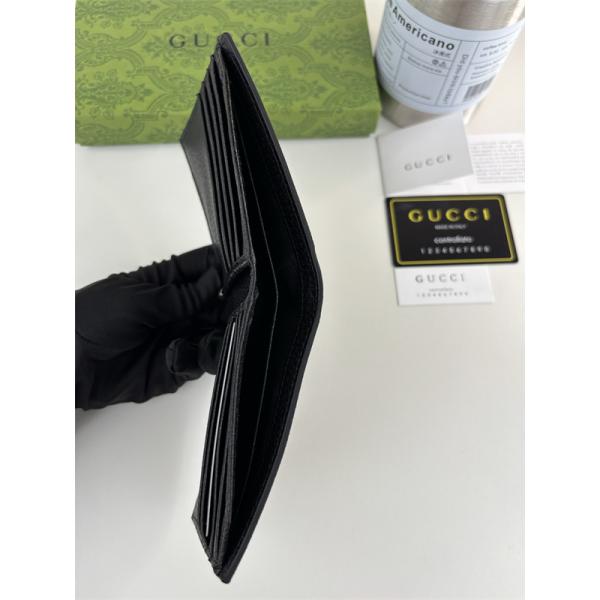 GUCCI グッチ スーパーコピー 話題沸騰 洗練モノグラム 二つ折り財布 メンズ コンパクト
