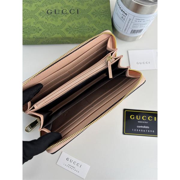 人気独走 上品 エレガント 大容量収納 GUCCI グッチ スーパーコピー 長財布 レディース