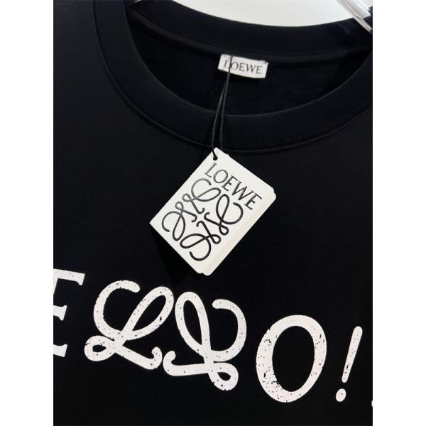半袖Tシャツ メンズ 爆売れ注目 洗練映え 軽量快適 夏トップス LOEWE ロエベ コピー