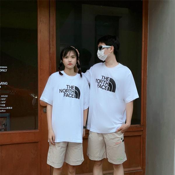 THE NORTH FACE ノースフェイス コピー 半袖Tシャツ 人気定番 プリント カジュアル 男女兼用