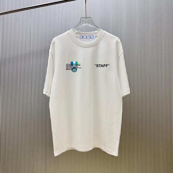 半袖Tシャツ 個性デザイン Off-White オフホワイト コピー ゆったり カジュアル 夏トップス