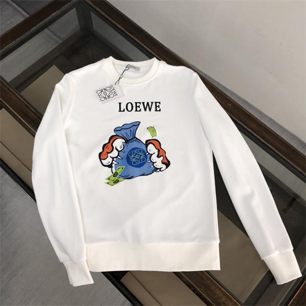 人気急上昇 スウェット LOEWE ロエベ コピー 高級 ソフト素材 2026新作コーデ