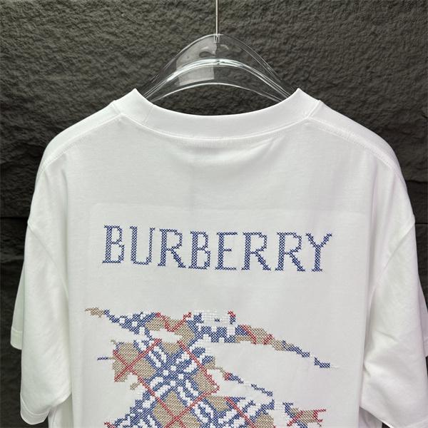 話題商品 半袖Tシャツ BURBERRY バーバリー コピー プリント 滑らか生地 ストリートトップス