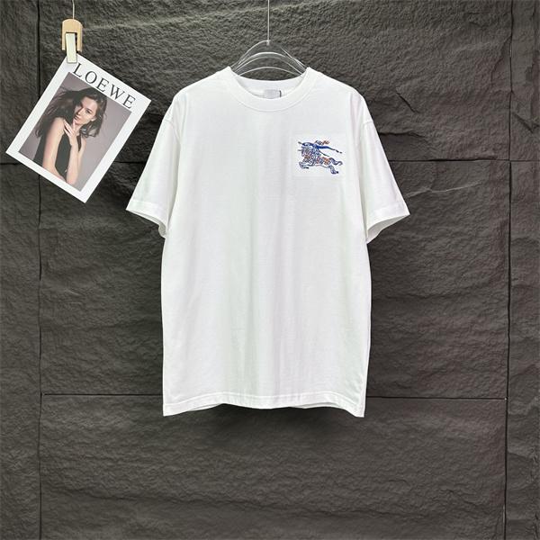 話題商品 半袖Tシャツ BURBERRY バーバリー コピー プリント 滑らか生地 ストリートトップス