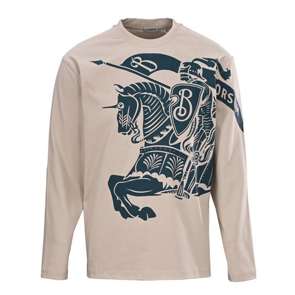 BURBERRY バーバリー スーパーコピー 人気話題 長袖Tシャツ プリント 快適生地 ストリート