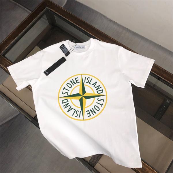 2026話題モデル STONE ISLAND ストーンアイランド コピー 半袖Tシャツ プリント 通気素材 ストリート