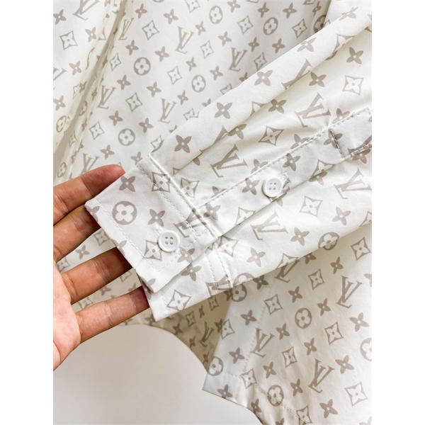 注目人気 LOUIS VUITTON ルイヴィトン コピー 長袖シャツ 胸ポケット仕様 ソフト素材 デイリー